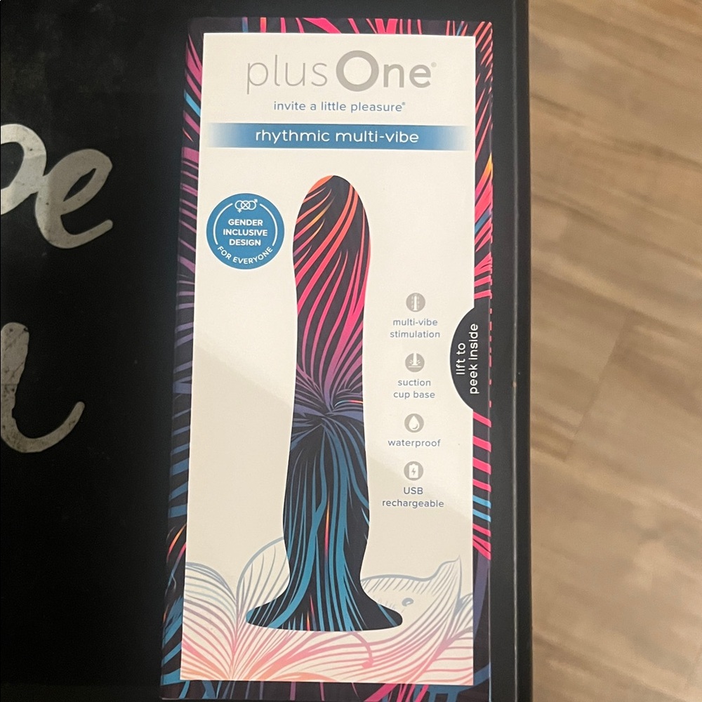 plusOne Rhythmic Multi-Vibe - Black and Pink